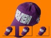 Wholesale cotton baseball cap hat purple