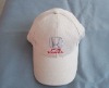 Wholesale cotton baseball cap hat white
