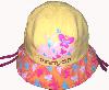 Wholesale pretty children's cotton hats with high quality printing