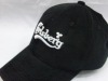 Wholesale cotton baseball cap hat black