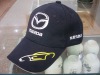 Wholesale cotton baseball cap hat navy blue