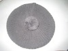 Wholesale 7gg,nitting fashionable beret with pompo