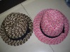 Wholesale straw hats strawhat natural paper hats ladies summer hat