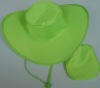 Wholesale colorful foldable cowboy hat