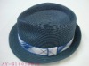 Men's straw beach hat