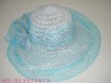 Lady straw beach hat