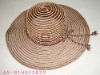 Paper straw hats for lady