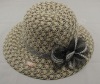 Wholesale ladies sinamay hat/organza ladies hat/ladies hats