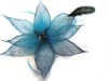 fashion fibre flower hair clip