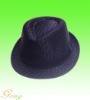 Wholesale 100% Polyester elegant trilby hat