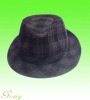 Wholesale Fashion Flannel Fedora Hat