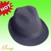 Wholesale 100% Cotton elegant trilby hat