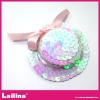 Wholesale Stylish pink Mini small hat