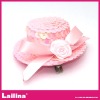 Wholesale good quanty Pink small fashion hat