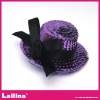 Wholesale small art purple hat