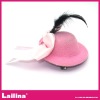 Wholesale Pink hair clip small hats