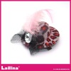 Wholesale Leopard lady's hat/small hat with the formal dress