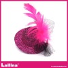 Wholesale Rose red women small hat
