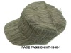 Wholesale striped hemp cap HT-1940