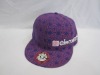 Wholesale Fahsion printing&embroidery fitted baseball cap