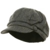 Wholesale Wool Stripe Newsboy Hat