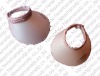 FASHION PVC SUN VISOR PUSH ON VISOR WOMEN VISOR