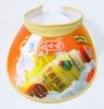 plastic advertising cap