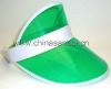 Wholesale sun visor clear plastic hat cap