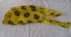 Wholesale 100% cotton bandana cap with printing