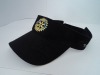 Wholesale 100% cotton embroidery sun visors