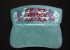 Wholesale Suede sun visor
