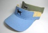 Wholesale 100% cotton sun visor cap