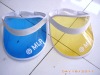 transparent plastic sunvisor