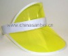 sun visor clear plastic hat party cap