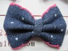 ribbon bow for hair and clothing decoration
