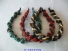 Wholesale Ethnic Flavor Hand Made Headband with Wood Beads