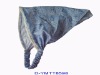 Wholesale fashion turban hat in amoeba print cotton fabric