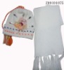 Wholesale winter warm cap&scarf