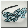 Wholesale 2011 fashion plastic lady's hair band korea style