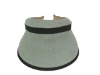 Wholesale Paper straw sun visor / lady summer hat