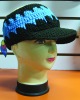 Wholesale knitted sun visor/sumer visor/ fashion knitted sun visor