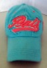 Wholesale baseball cap with applique embroidery logo