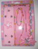 fashion children jiwelry set/headband,bracelet,necklace,and hair claw set
