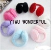 Wholesale Winter hot sale fashion plush earmuffs/ear warmers/ear covers