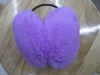 Wholesale latest fashione designe hot sell comfortable keeping warm earmuffs in blue color with snowflake