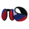 ear cover with Chile flag color