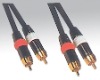 High quality 2 RCA TO 2 RCA CABLE