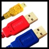 Microdisk USB2.0 Y Cable- 2 A Male to Mini-B 5Pin Male