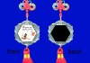 Wholesale Doubleside lcd flashing Chinese knot car accessories interior