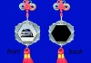 Wholesale Doubleside lcd flashing Chinese knot car hanging decorations